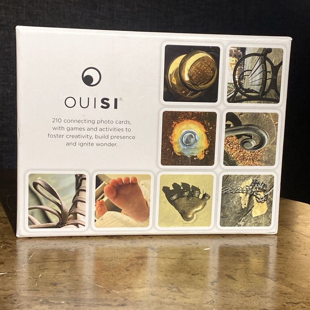 OuiSi Nature 2021 Photo Visual Connection Card Game Memory Therapy New